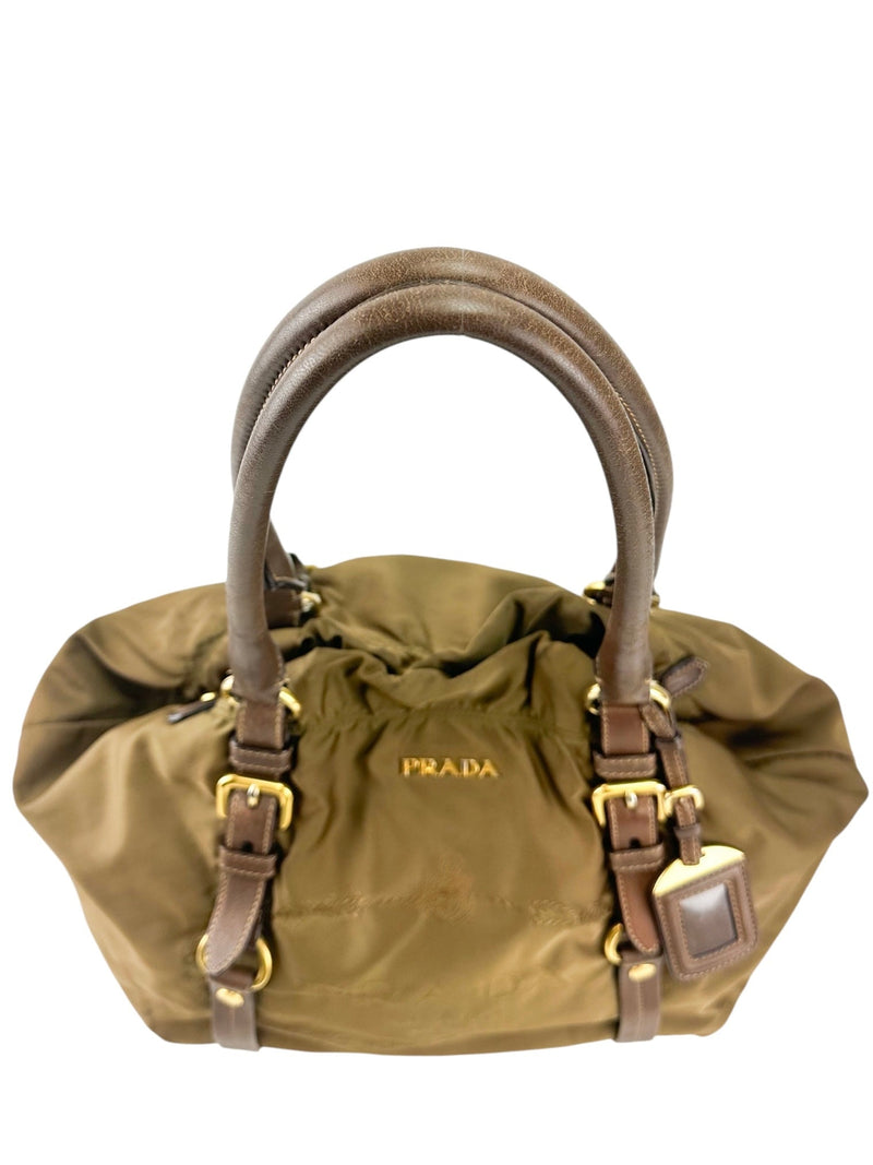 Prada Green Tessuto Shoulder bag