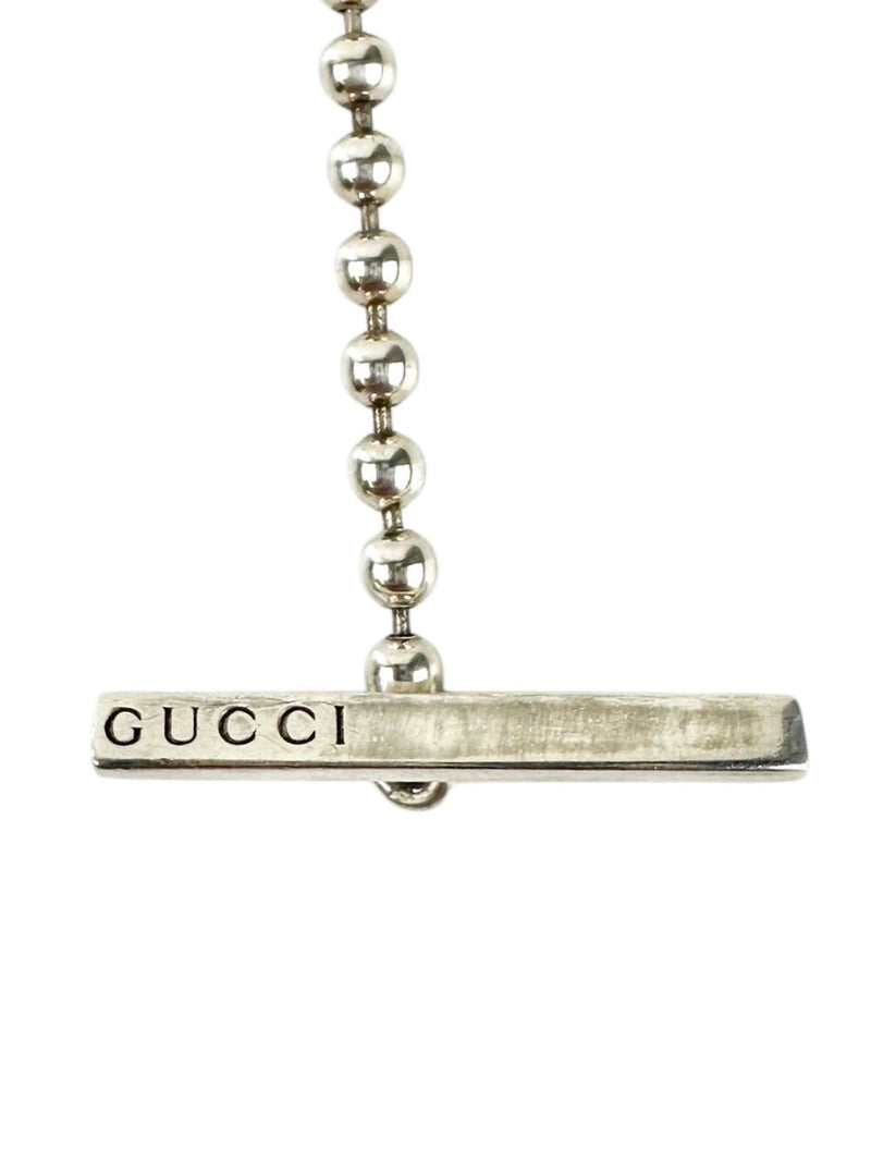 Gucci Silver GG Necklace
