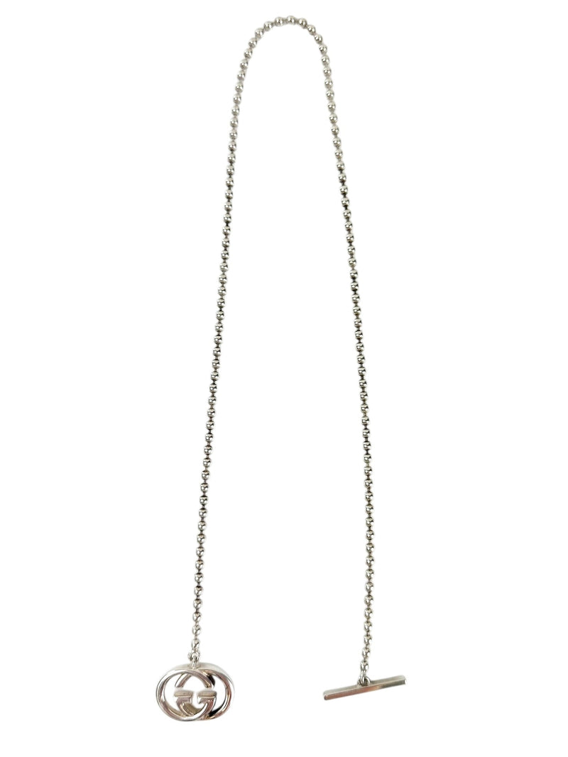 Gucci Silver GG Necklace