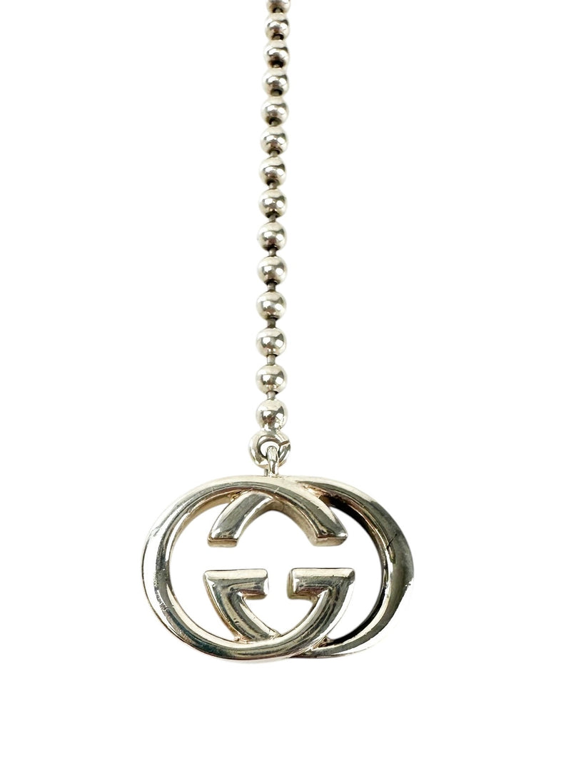 Gucci Silver GG Necklace