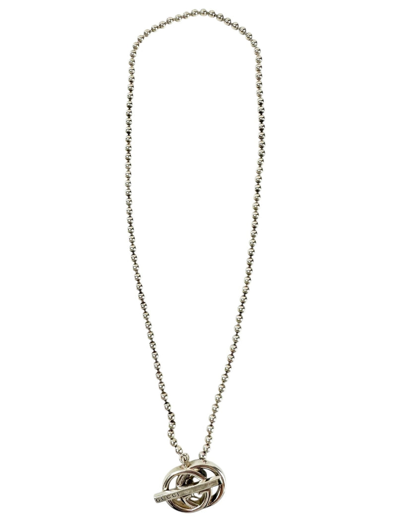 Gucci Silver GG Necklace
