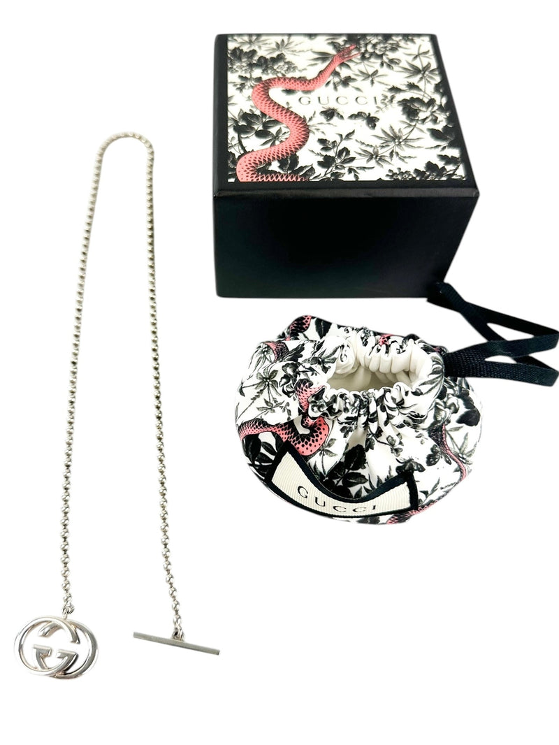 Gucci Silver GG Necklace
