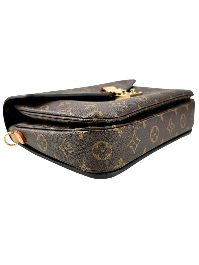 Louis Vuitton Brown Monogram Pochette Metis