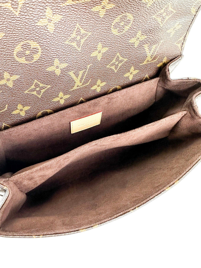 Louis Vuitton Brown Monogram Pochette Metis