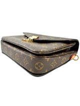 Louis Vuitton Brown Monogram Pochette Metis