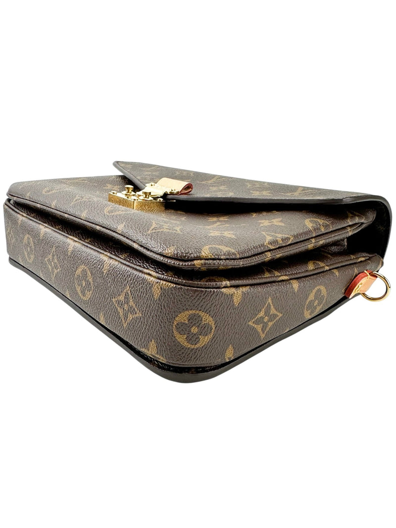 Louis Vuitton Brown Monogram Pochette Metis