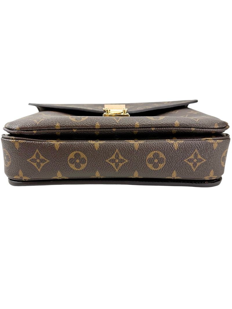 Louis Vuitton Brown Monogram Pochette Metis