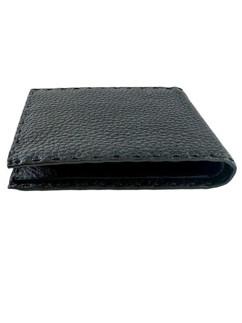 Fendi Black Selleria Bifold Wallet