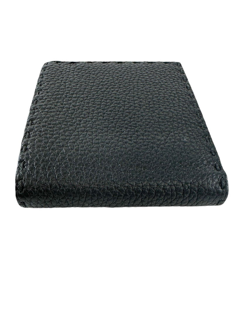 Fendi Black Selleria Bifold Wallet