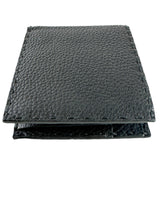 Fendi Black Selleria Bifold Wallet