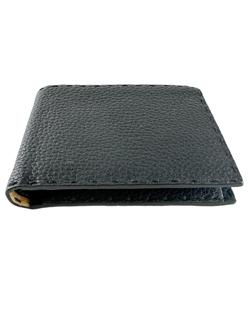 Fendi Black Selleria Bifold Wallet