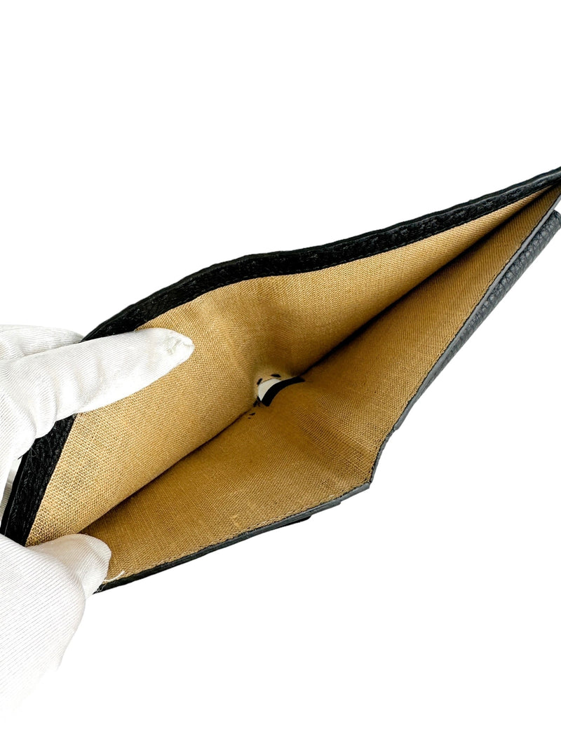 Fendi Black Selleria Bifold Wallet