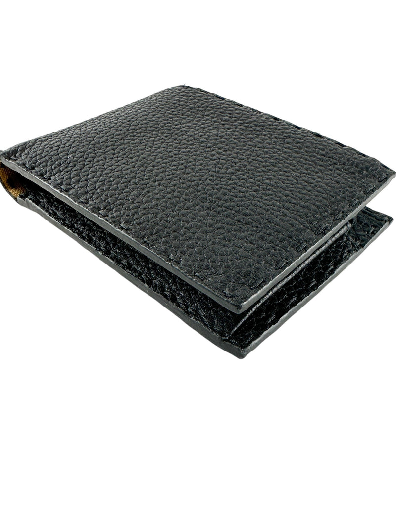 Fendi Black Selleria Bifold Wallet