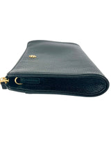 Tory Buch Black Kira Pebble Small Shoulder Bag