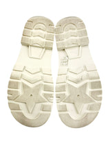 Christian Dior Ivory Quake Platform Sandals Size 40