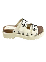 Christian Dior Ivory Quake Platform Sandals Size 40