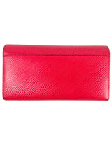 Louis Vuitton Magenta Epi Leather Twist Wallet
