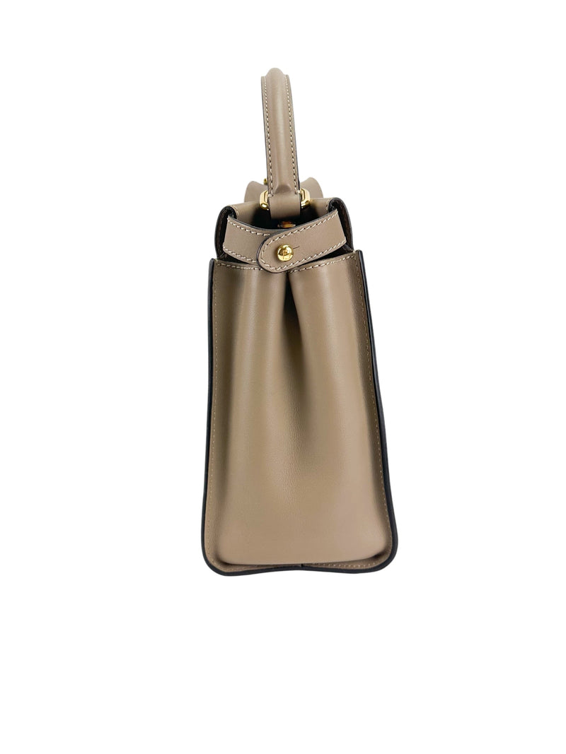 Fendi Light Brown Peekaboo Essentially Bag