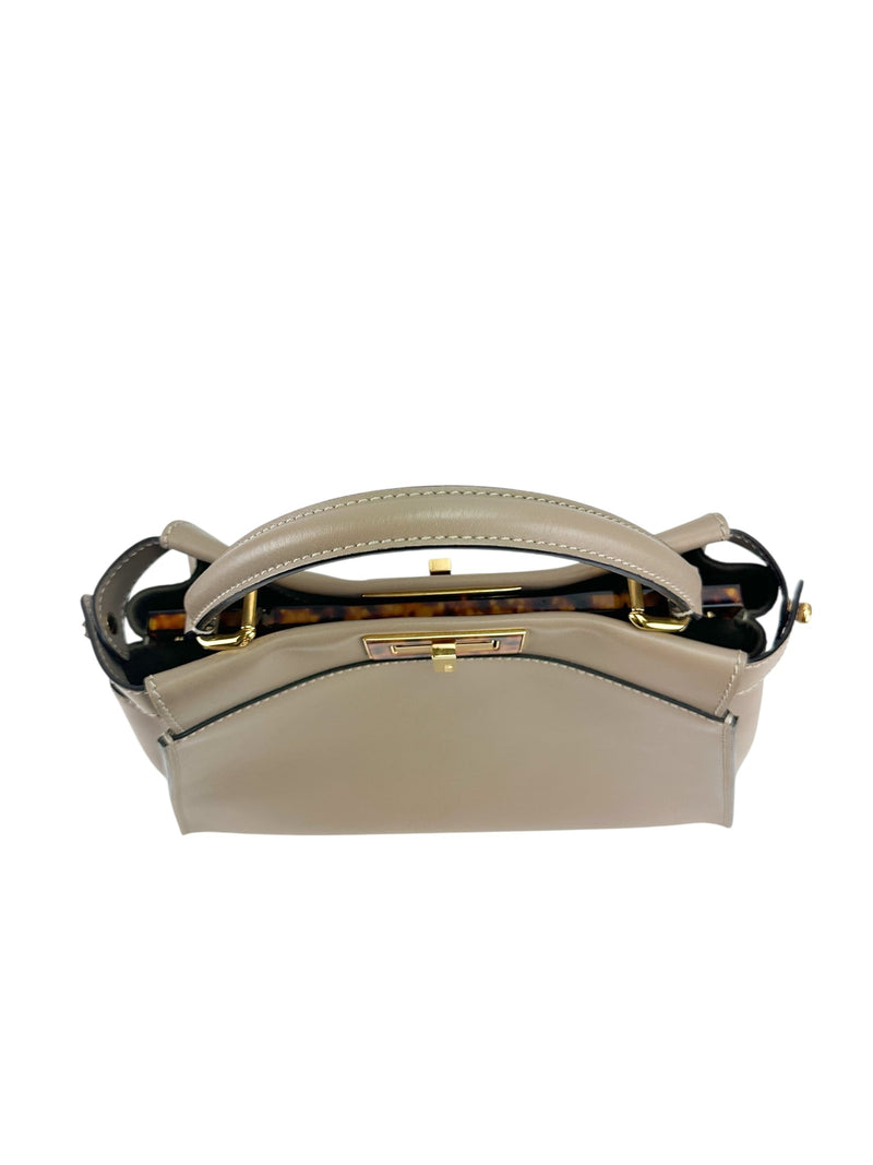 Fendi Light Brown Peekaboo Essentially Bag
