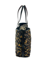Carolina Herrera Black and Gold Tote