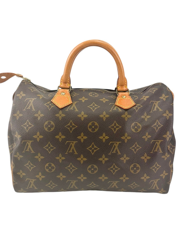 Louis Vuitton Brown Monogram Speedy 30
