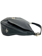 Coach Black Turnlock Hobo