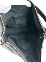 Coach Black Turnlock Hobo