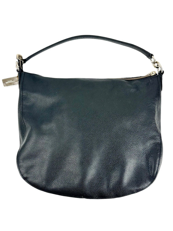 Coach Black Turnlock Hobo