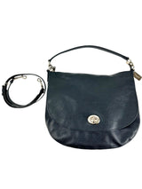 Coach Black Turnlock Hobo
