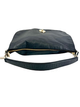 Coach Black Turnlock Hobo