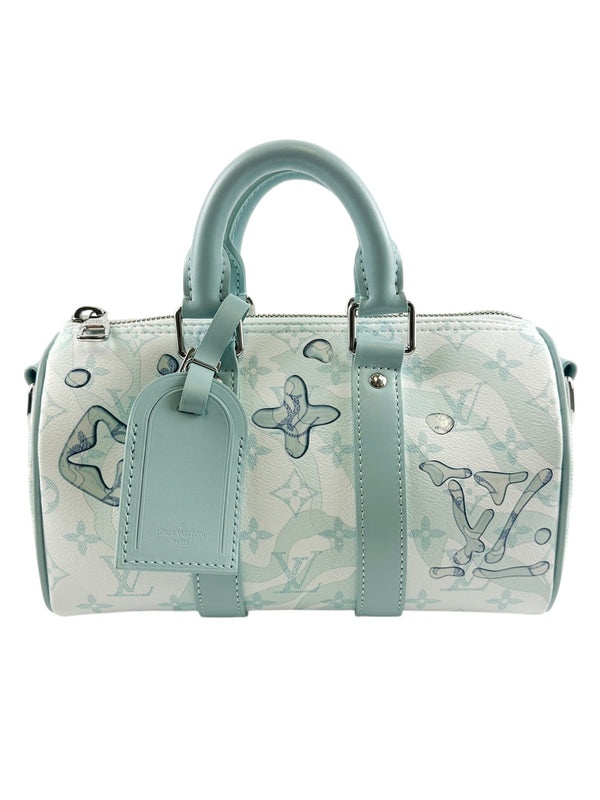 Louis Vuitton Aqua Garden Keepall Bandouliere 25