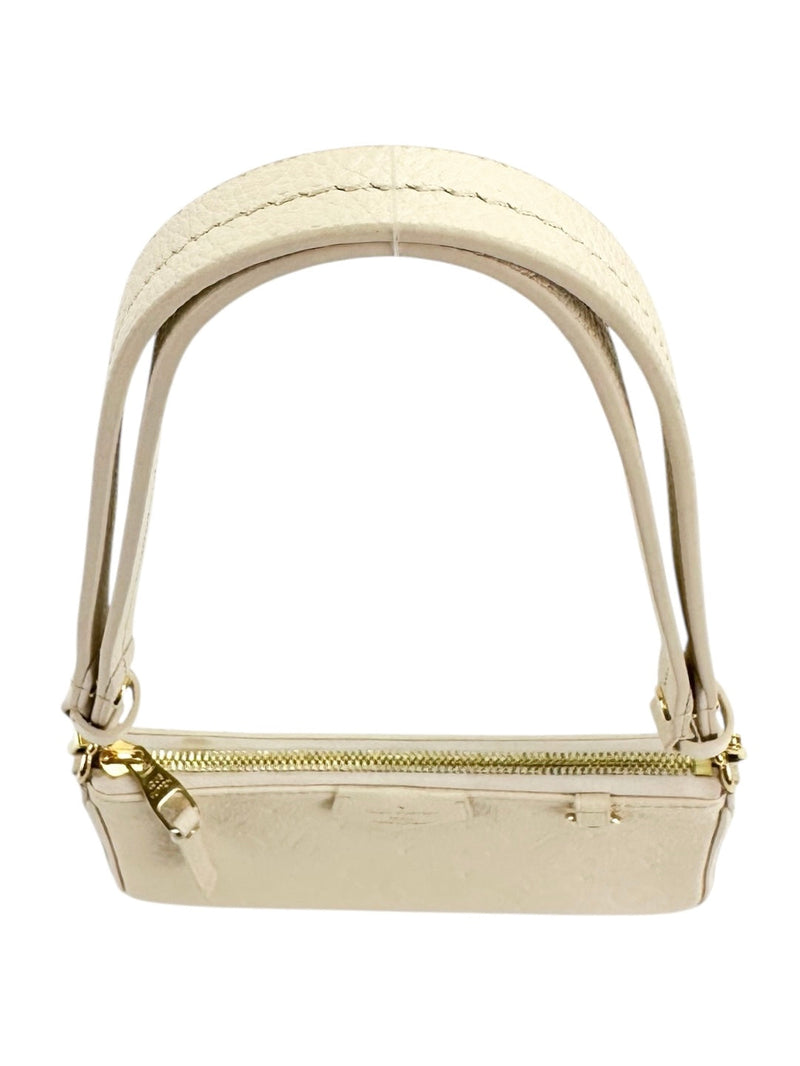 Louis Vuitton Cream Monogram Empreinte Easy Pouch on Strap