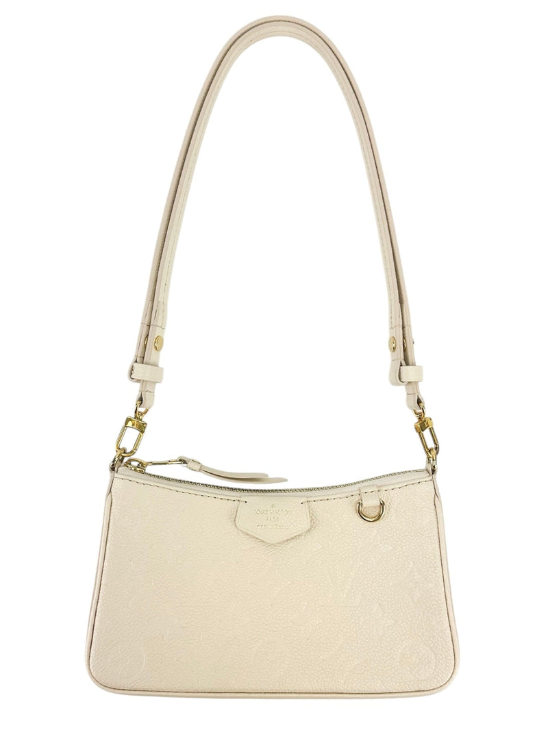 Louis Vuitton Cream Monogram Empreinte Easy Pouch on Strap