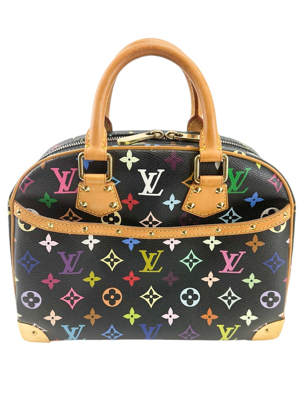 Louis Vuitton Noir Multi Trouville Handbag