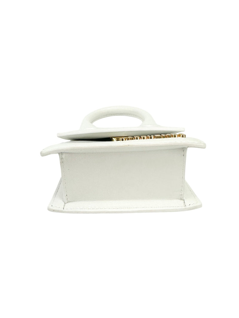 Jacquemus White Mini Le Chiquito Handbag