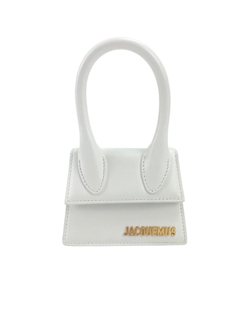 Jacquemus White Mini Le Chiquito Handbag