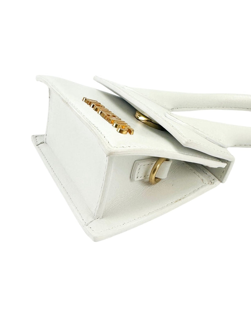 Jacquemus White Mini Le Chiquito Handbag