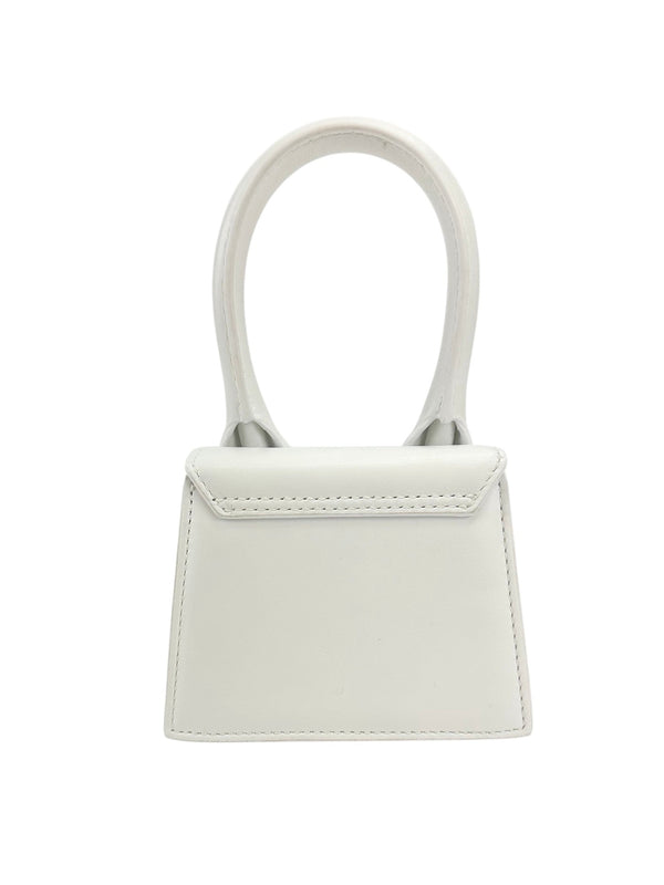 Jacquemus White Mini Le Chiquito Handbag