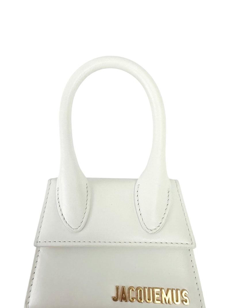 Jacquemus White Mini Le Chiquito Handbag