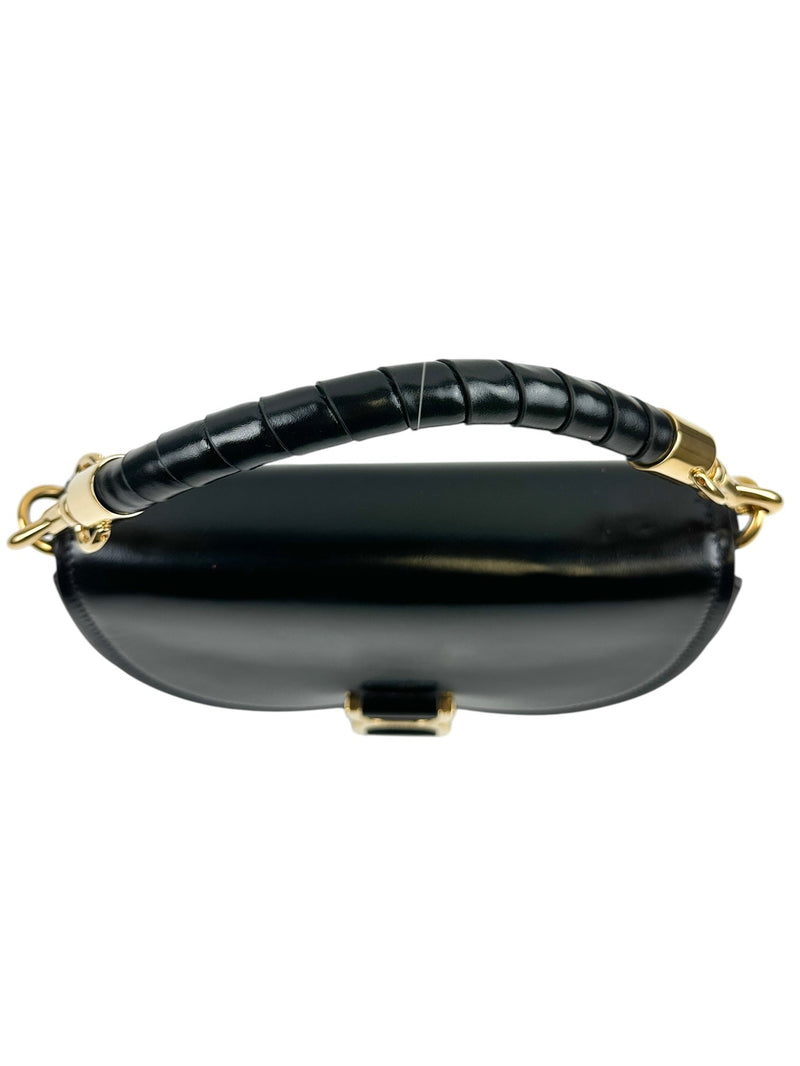 Chloe Black Marcie Chain Flap Bag