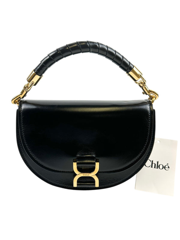 Chloe Black Marcie Chain Flap Bag