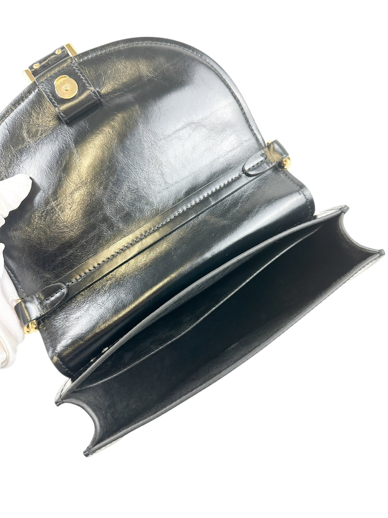 Chloe Black Marcie Chain Flap Bag