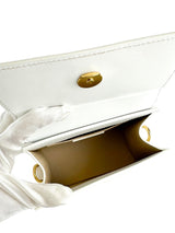 Jacquemus White Le Chiquito Moyen Handbag