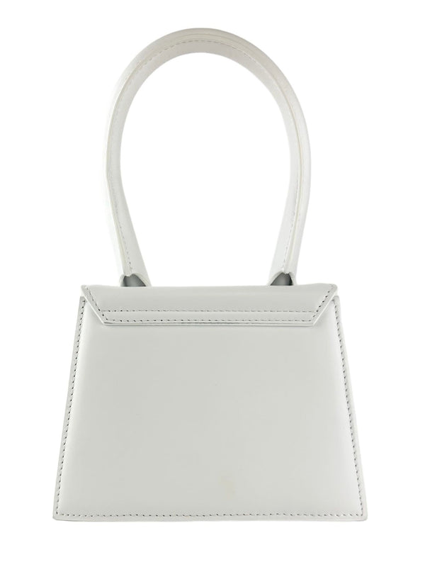 Jacquemus White Le Chiquito Moyen Handbag