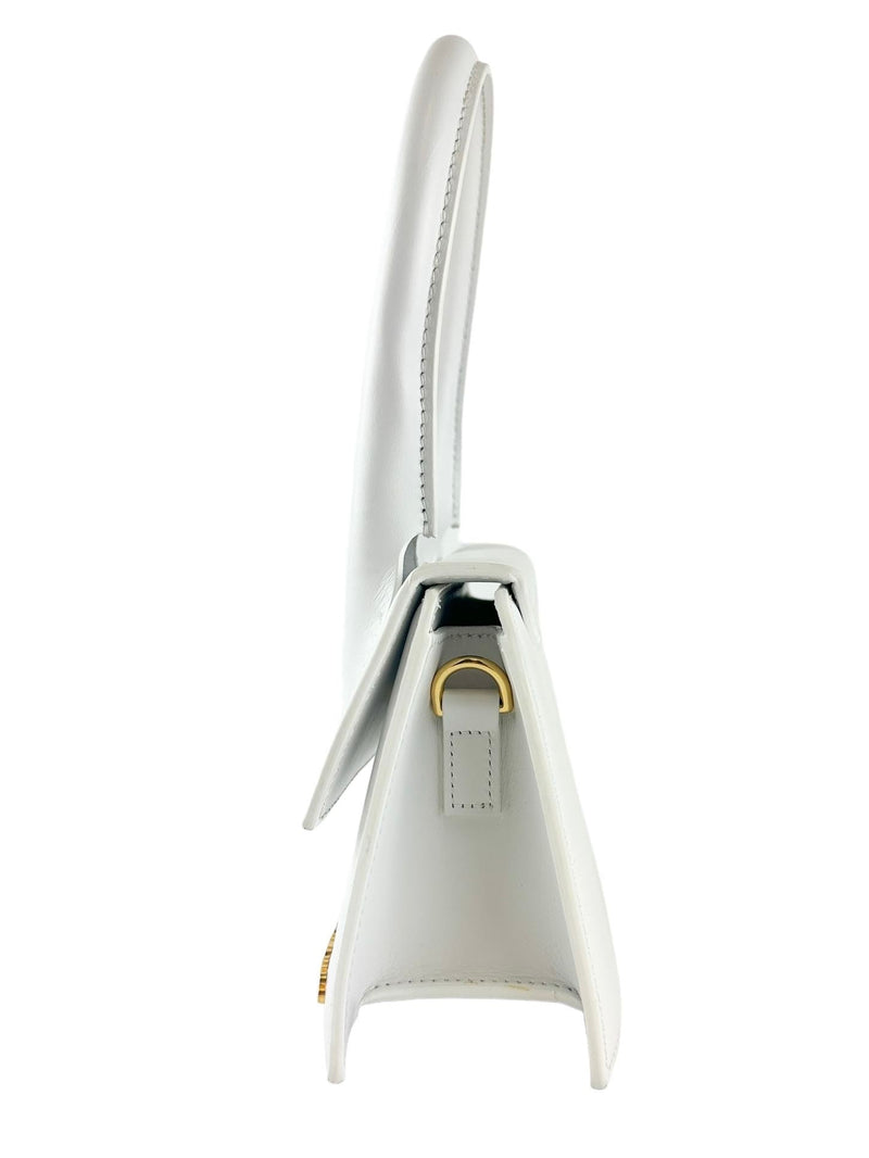 Jacquemus White Le Chiquito Moyen Handbag