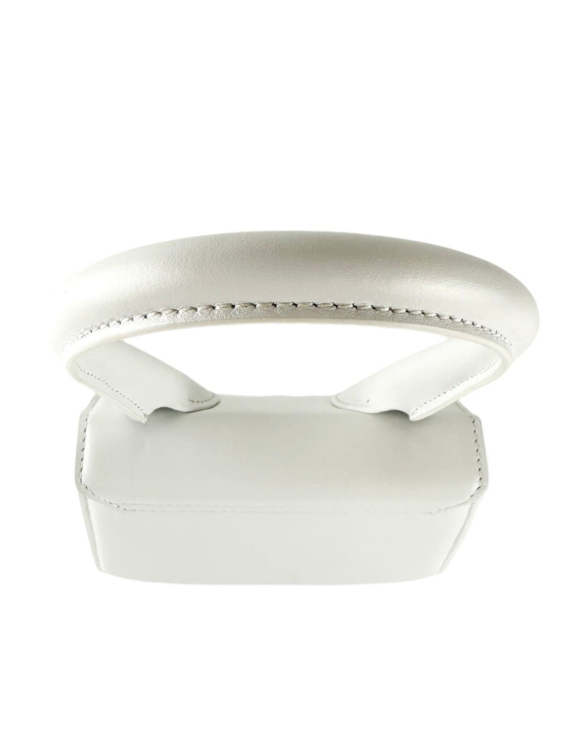 Jacquemus White Le Chiquito Moyen Handbag