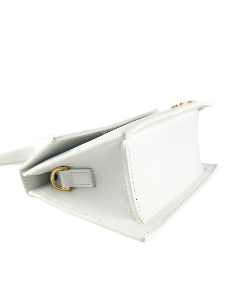 Jacquemus White Le Chiquito Moyen Handbag