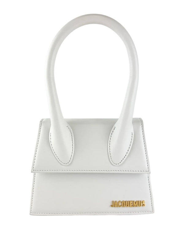 Jacquemus White Le Chiquito Moyen Handbag
