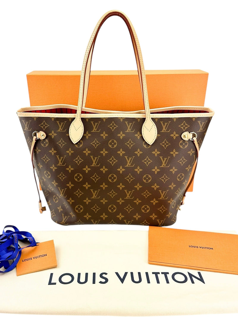 Louis Vuitton Brown Monogram Neverfull MM