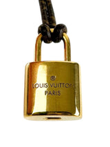 Louis Vuitton Gold Padlock Monogram Bracelet